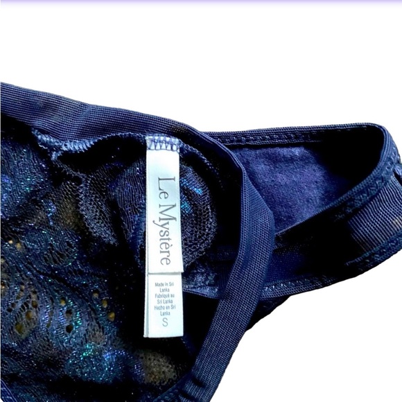 Bundle: 3 Pair LE MYSTYRE Thong Underwear, NEW, Small - Picture 3 of 6